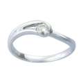 K18WG��������ɥ�� F643��D1-0.15ct��