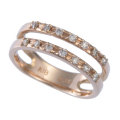 K18PG��������ɥ��֥�饤��ԥ󥭡���� OG6381��D14-0.15ct��