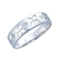 K18WG��������ɥե��ԥ󥭡���� OGHY1001(D-0.04ct)