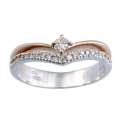 K18WG/PG��������ɥ��֥�饤���� NKR0120(D-0.25ct)